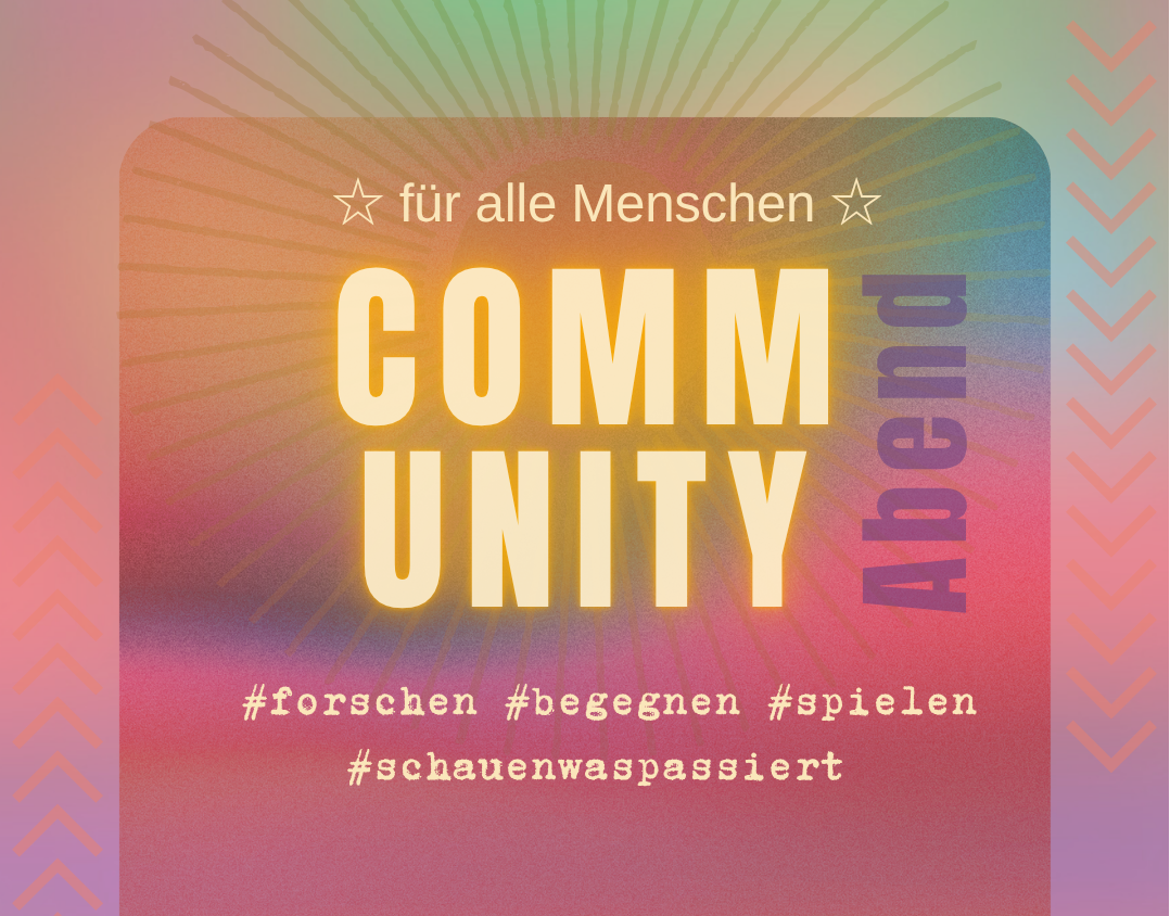 CommUNITY Abend ♡ LIEBESBRIEFE an die Realität - Richard Schut