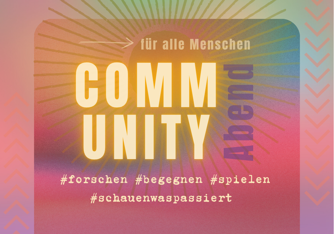 CommUNITY Abend ♡ LIEBESBRIEFE an die Realität - Richard Schut